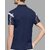 AUSK Mens Casual Printed Cotton Blend Beige & Navy Blue Summer wear Co-ords set of T-Shirt & Trakpant