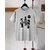 AUSK Mens Casual Printed Cotton Blend Grey & Black Summer wear Co-ords set of T-Shirt & Trakpant