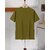 AUSK Mens Casual Printed Cotton Blend Green & Black Summer wear Co-ords set of T-Shirt & Trakpant