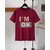 AUSK Mens Casual Printed Cotton Blend Maroon & Black Summer wear Co-ords set of T-Shirt & Trakpant