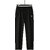 AUSK Mens Casual Striped Cotton Blend Black & Maroon Summer wear Co-ords set of T-Shirt & Trakpant
