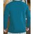 AUSK Mens Casual Striped Cotton Blend Beige & Teal Blue Summer wear Co-ords set of T-Shirt & Trakpant