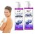 (Pack of 2) Broer Pure Splash Blueberry Body Wash for Fresh Soft Smooth Hydrated Skin Shower Gel (400 ml)