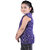 Kid Kupboard Cotton Girls Top, Dark Blue, Sleeveless, 7-8 Years KIDS8312