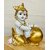 Nirmal Swaran Handcrafted Polyresin Bal Gopal Murti  Lord Krishna  Living Room  Home Decor  16 cm