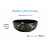Aurka Decor 4.5 Inch Black & Gold Melamine Bowl Set of 4