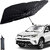 Windshield Sunshade Protector Foldable 3 Layers UV Block and Heat Insulation Umbrella (Black)