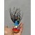 Guruvayoor Lord Unnikannan with Bronze Oruli(Otturuli)  Peacock FeatherMayilpeeliRosary PeaKunnikuru - Perfect for Pooja Room, Living Room, Devotional Spaces  Car Decor