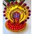 Guruvayoor Lord Unnikannan(Krishna) with Peacock Feather(Mayilpeeli) - Perfect for Pooja Room, Living Room, Devotional Spaces  Car Dcor
