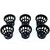 (Set of 6) Multipurpose Black Net Planter Pot Ideal for Orchids, Hydroponics, Aquaponics  More! (8.75 Cm X 8.75 Cm X 7.5 Cm, Diameter 3.5 Inch Dia X 3 Inch Height, Black) - Set of 6