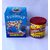 Hithaishi Spirituals Cow Dung Vibhuti(Holy Ash/Bhasma 2 Nos x 50 GMS+ Premium Chandan Tika Powder 2 Nos x 20 GMS Combo  Shiv Pooja, Daily Puja  Festivals