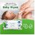 AroKleen Pure Water Soft Cleansing Baby Wipes  864 Wipes-Pack of 12  Extra Thick  Moist Wet Wipes for Baby's  Prevents Rashes  Redness with Goodness of Aloe Vera  Vitamin E