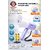 PickPack 300W Handheld Megaphone with Rechargeable Battery  Type-C Charging  Loud Speaker Bullhorn with Mic  Portable PA System for Events, Announcements