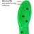 Magnetic and Acupressure Shoe Sole (set of- 2)