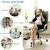 Gel Seat Cushion Ergonomic Breathable Design Pressure Relief Sitter Tailbone Pain Sciatica Pain Back Pain Silicon Seater