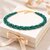 Hydro Crystal Beads Chain , Emerald Green and Dark Green , 2 Qty Combo Pack