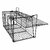 Rat Trap, Iron, Non-Spring Type, Black, 32x16.5x15 cm, 826g, for Catching Rats and Mice, 1 Qty