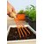 Hand Garden Cultivator with Wooden Handle / 37.5x12x4 cm, 453 gm, 1 Qty