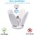 Ultra Bright 4-Blade 28W LED Fan-Shaped Bulb with B22 Holder | Energy-Efficient Lighting for Home & Office (White)