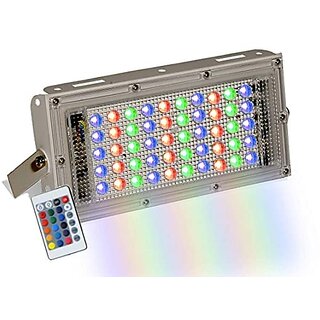 Morex 50W RGB LED Brick Light - Outdoor Garden & Wall Lighting