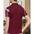 AUSK Mens Casual Printed Cotton Blend Maroon & Beige Summer wear Co-ords set of T-Shirt & Trakpant