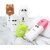(2Pcs) Cute Bathroom Toothbrush Holder with Cartoon Design Toothbrush Travel Containers - Portable Toothpaste Holder and Gargle Cup Set - Unscented Toothbrush Carrying Box  (Multicolor)