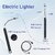 WildProducts - Plastic, Stainless Steel USB Rechargeable Plasma Arc Lighter Windproof, 360 Flexible Neck
