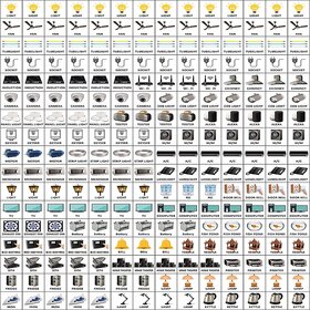 (Pack of 1) Clear Vinyl Switch ID Sticker Home & Office Electric Board Label, Appliance Switch Label