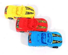 Frictionless Pull Car Kids Toys Set of 3 - 11*4.4*4