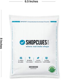 (Pack of 100) Shopclues Packing Material courier bags without pod pouch  (6.5 x 8 Inches)