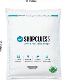 (Pack of 100) Shopclues Packing Material courier bags without pod pouch  (14 x 18 Inches)