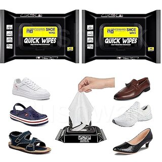 WildProducts - Wipes (80 + 80 Wipes) Sneaker Wipes Instant Sneaker Cleaner Shoe Cleaning Wipes