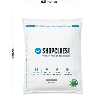 (Pack of 100) Shopclues Packing Material courier bags without pod pouch  (6.5 x 8 Inches)