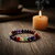 Energized Seven Chakra 8mm Bracelet  Healing Crystal Energy Jewelry