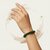 Green Jade Bracelet 8mm Energized  Luck, Harmony  Prosperity