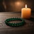 Green Jade Bracelet 8mm Energized  Luck, Harmony  Prosperity