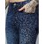 Meghz Dark Blue Slim Fit Mid Rise Ankle Length Jeans