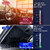 Windshield Sunshade Protector Foldable 3 Layers UV Block and Heat Insulation Umbrella (Black)