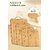 IMECO Bamboo Chopping Board Medium (30 x 20 cm), Scratch Resistant Cutting Board
