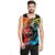 Blacksmith Rageborn Tiger Printed Sleeeveless Sando Tank top Gym  Street wear for Men