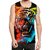 Blacksmith Rageborn Tiger Printed Sleeeveless Sando Tank top Gym  Street wear for Men