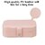 PU Big Jewellery Box  PU Leather Magnetic Buckle Portable Storage Box Case with Dividers Container for Rings, Earrings,