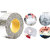 (Pack of 1) Leak-Proof Aluminum Tape for HVAC Systems  10 cm Butyl Tape, Silver