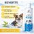 Greenblsum Dog Care Combo - Anti-Tick  Flea Neem Shampoo (200ml) + Anti-Dandruff Eucalyptus Conditioner (200ml) - Pack