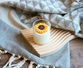 Sunflower Scented Jar Candle Pack Of 1