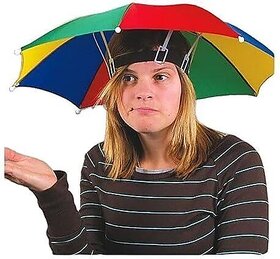 Ahina Multi-Purpose Umbrella Hat  Waterproof Sun Shade Cap for Outdoor Activities