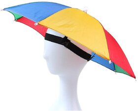 Ahina Foldable Sun & Rain Umbrella Hat  Lightweight Hands-Free Outdoor Gear