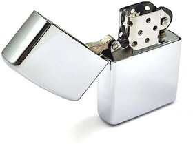 ANK Hub SILVER Premium Pocket Lighter (Silver)