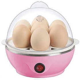 Egg Boiler Electric Automatic Off 7 Egg Poacher For Steaming, Cooking, Boiling And Frying, (350 Watts)