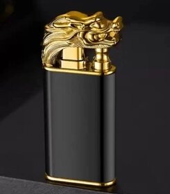 ANK Hub Premium Unique Design Dual Flame Lighter (Pack Of 1, Multicolour)